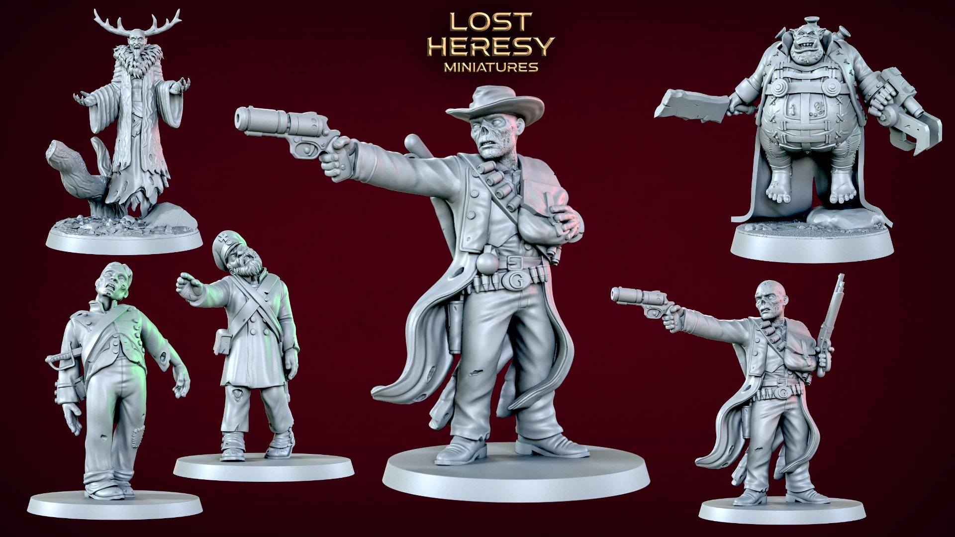 Lost Heresy Miniatures May 2024 Lost Heresy Miniatures  MINISTL