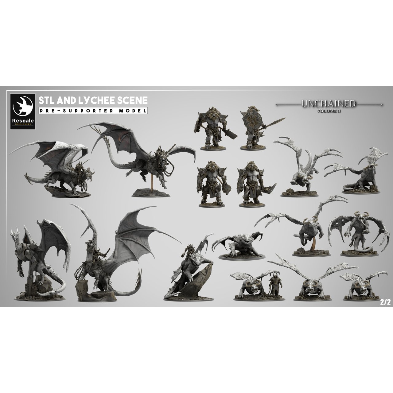 Rescale Miniatures May 2024 Rescale Miniatures  MINISTL 3