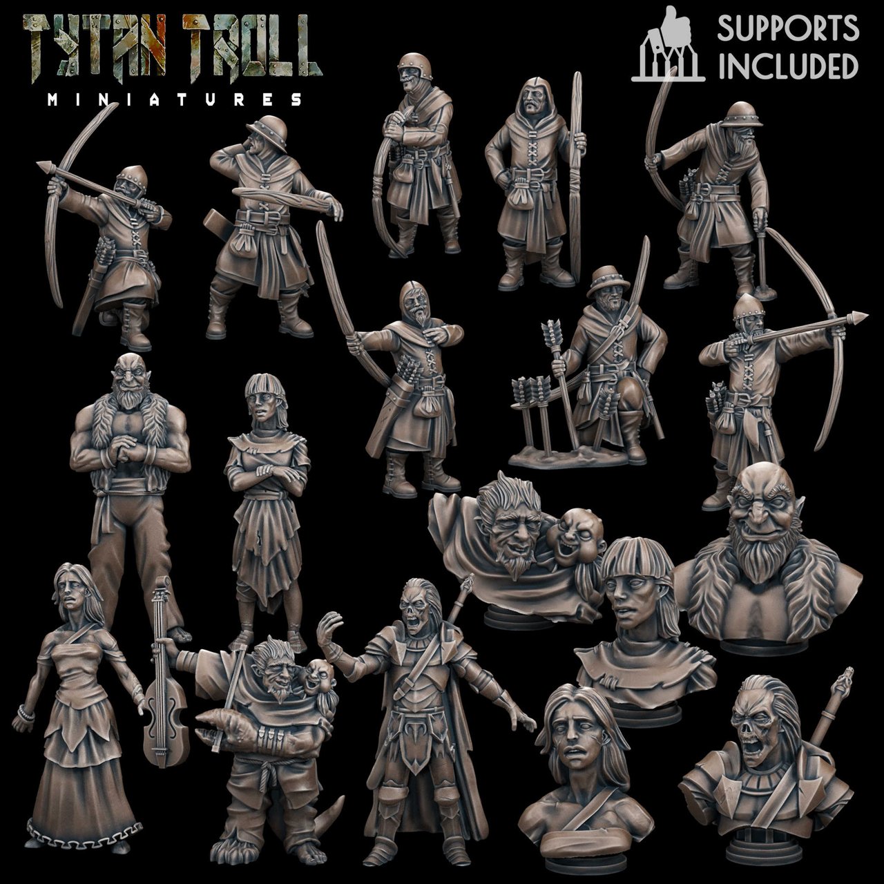 TytanTroll Miniatures May 2024 TytanTroll Miniatures  MINISTL