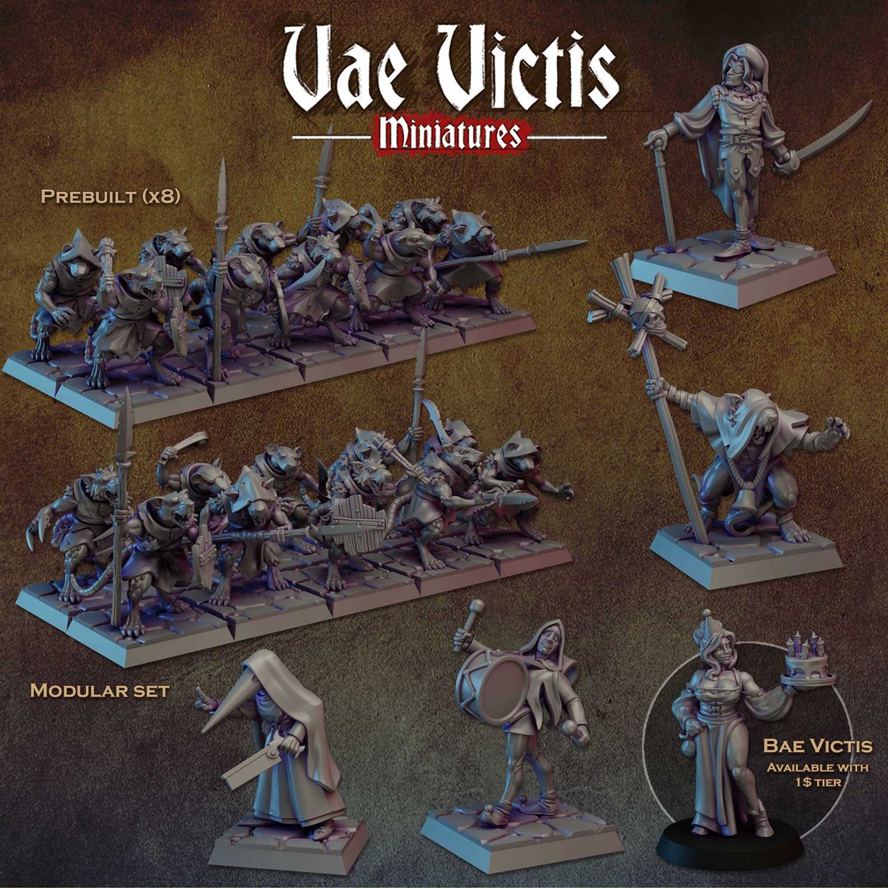 Vae Victis Miniatures May 2024 Vae Victis Miniatures  MINISTL