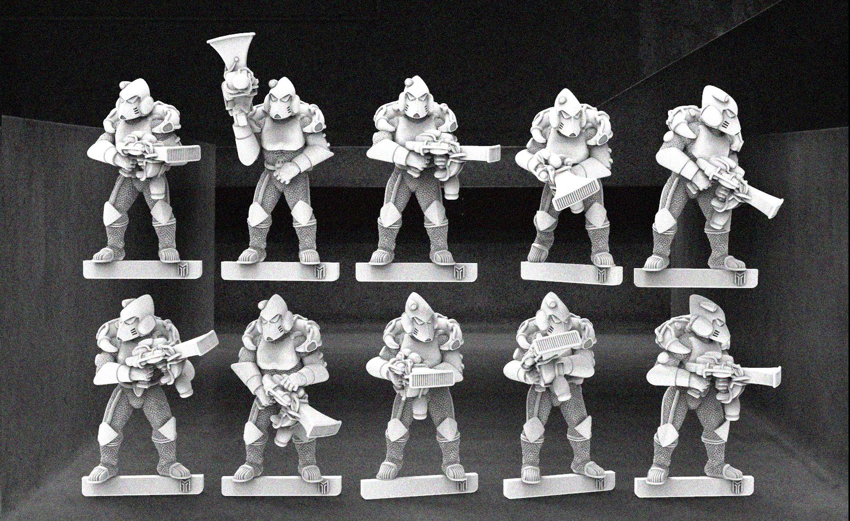 BESTIARUM MINIATURES July 2024 BESTIARUM MINIATURES  MINISTL 18