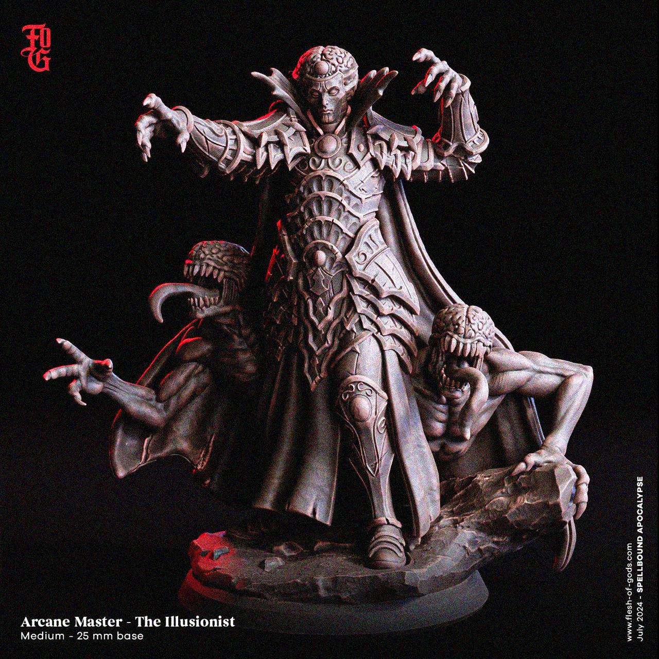 Flesh of Gods - Miniatures July 2024 Flesh of Gods – Miniatures  MINISTL 34