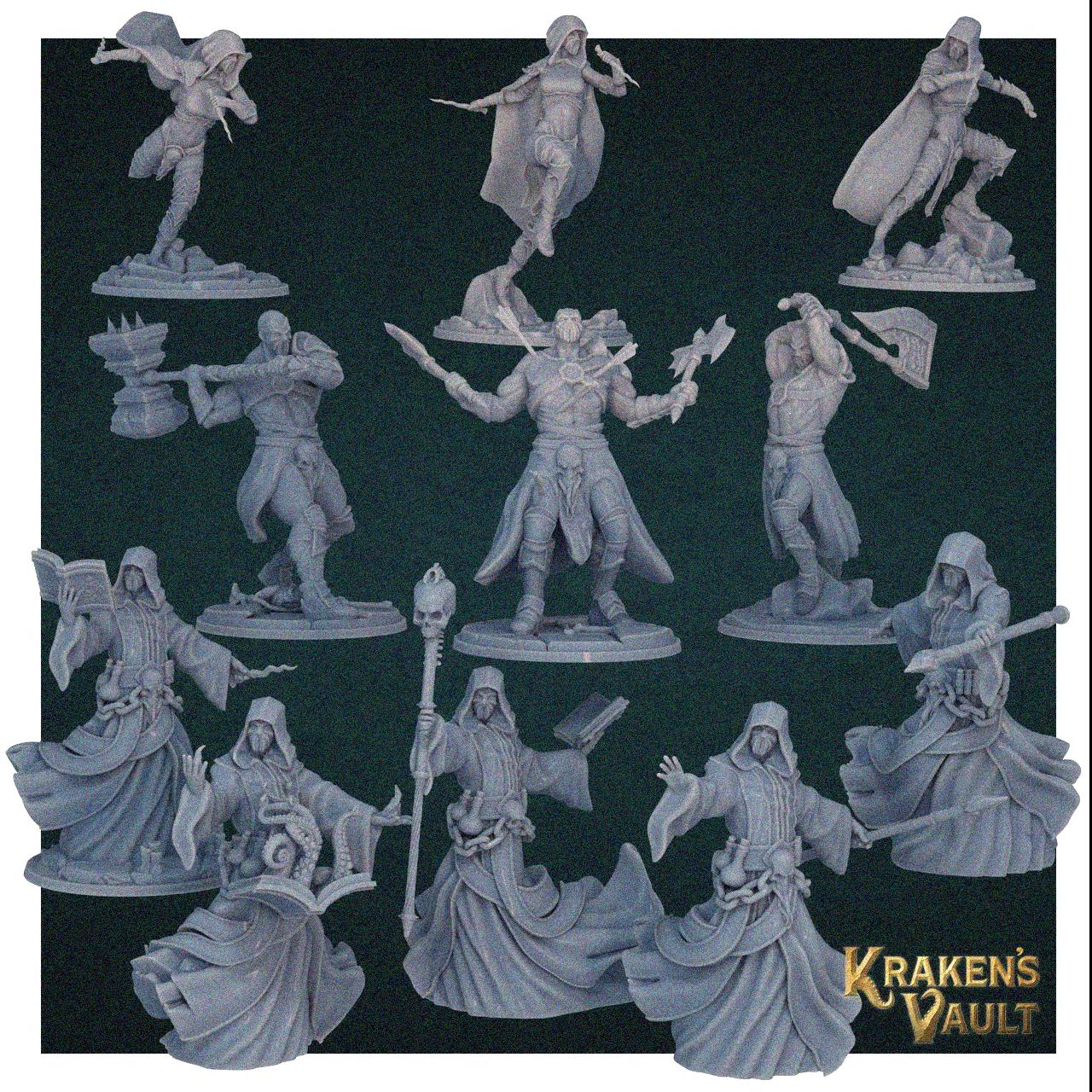 Knucklebones Miniatures July 2024 Knucklebones Miniatures  MINISTL 10