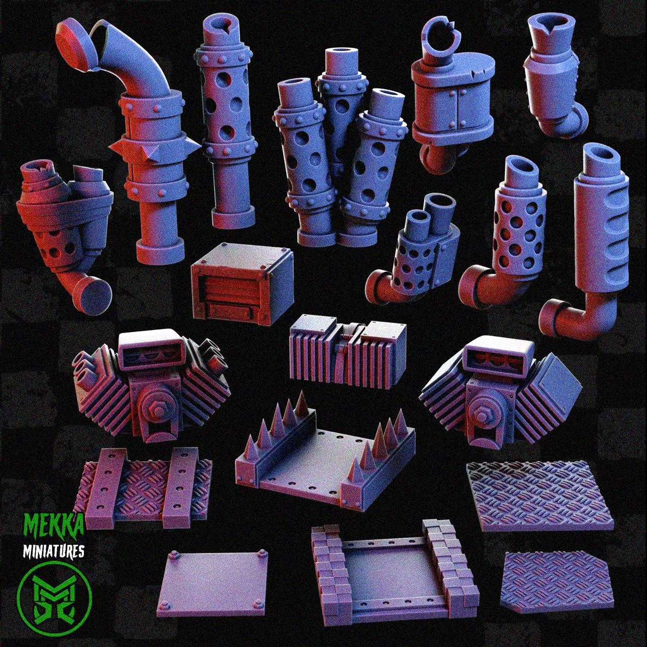 Mekka Miniatures July 2024 Mekka Miniatures  MINISTL 7