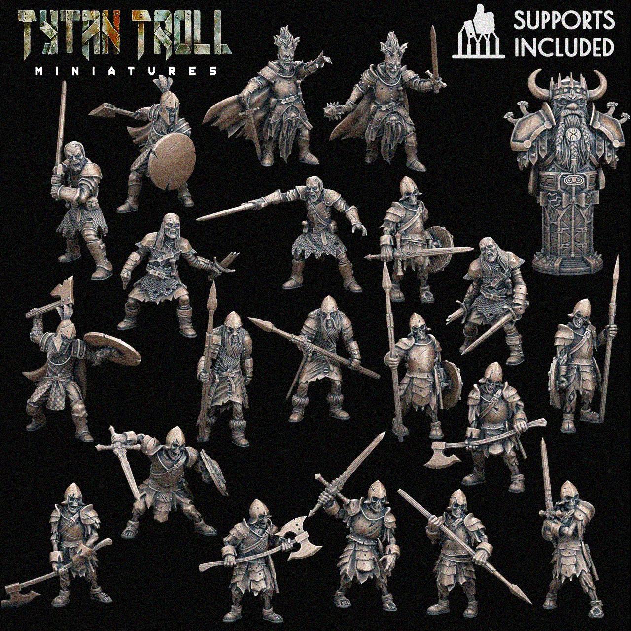 TytanTroll Miniatures July 2024 TytanTroll Miniatures  MINISTL 4