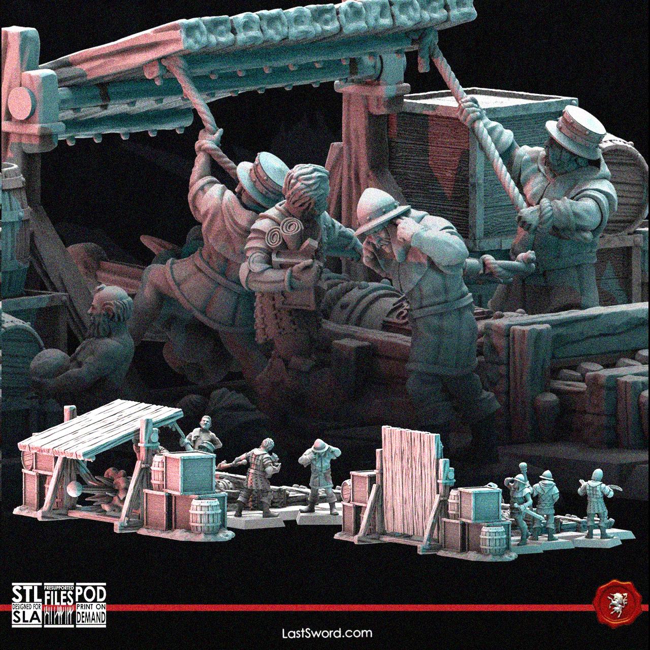 Last Sword Miniatures May 2024 Last Sword Miniatures  MINISTL 12